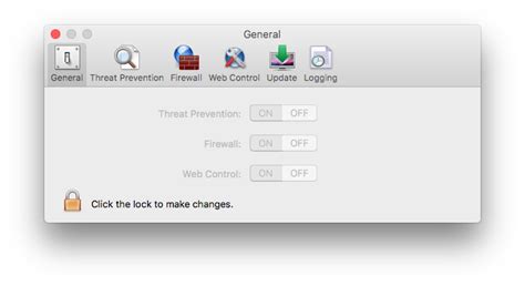Remove the McAfee icon from Menu Bar .